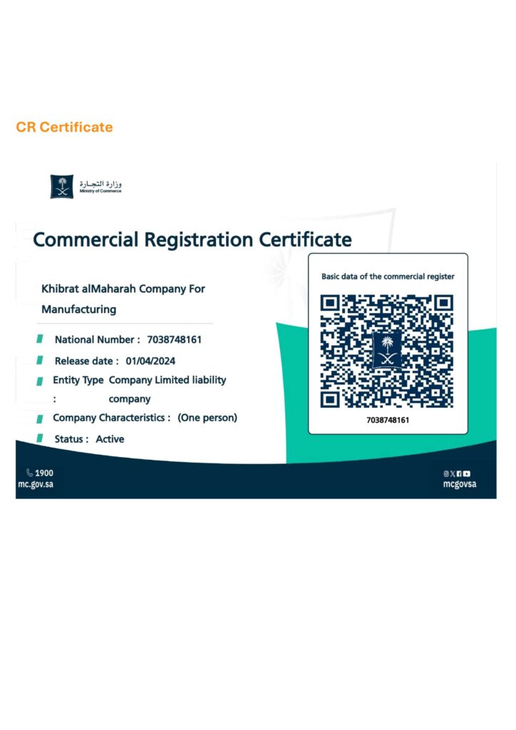CR-Certificate